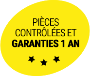 pièces automobiles occasion contrôlées et garanties 1 an